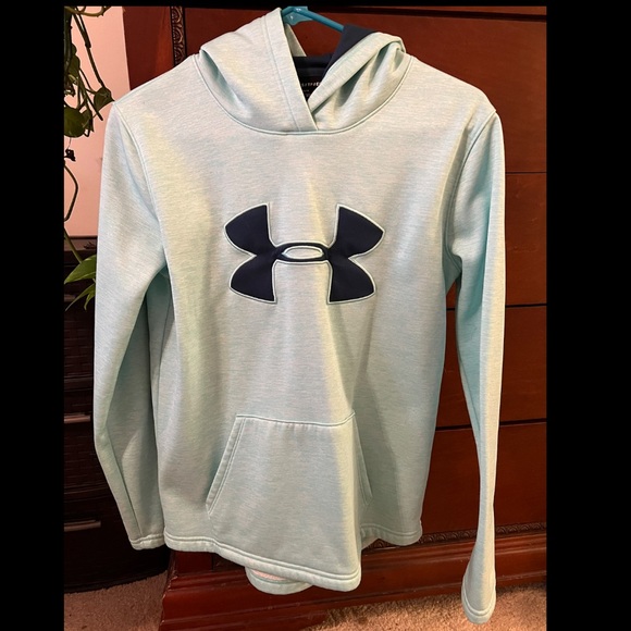 Under Armour Tops - XS Blue Under Armour hoodie